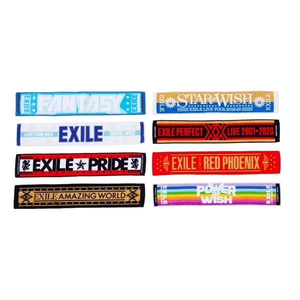 Amazon.co.jp: EXILE 超レアPOWER OF WISHミニマフラータオル